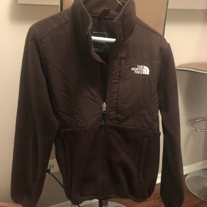 Women’s North Face Fleece Jacket Brown